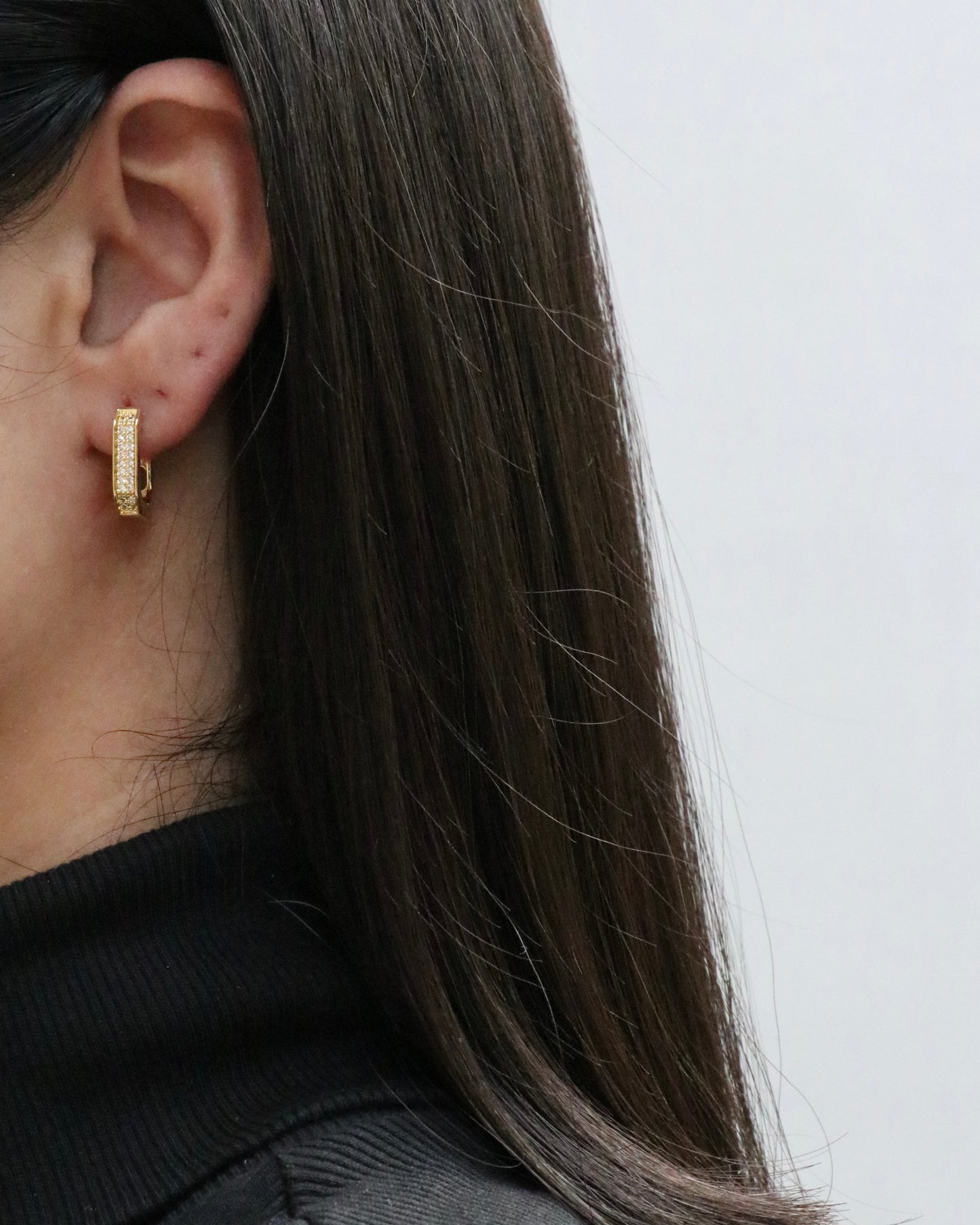 Mini Gild Edge Hoops