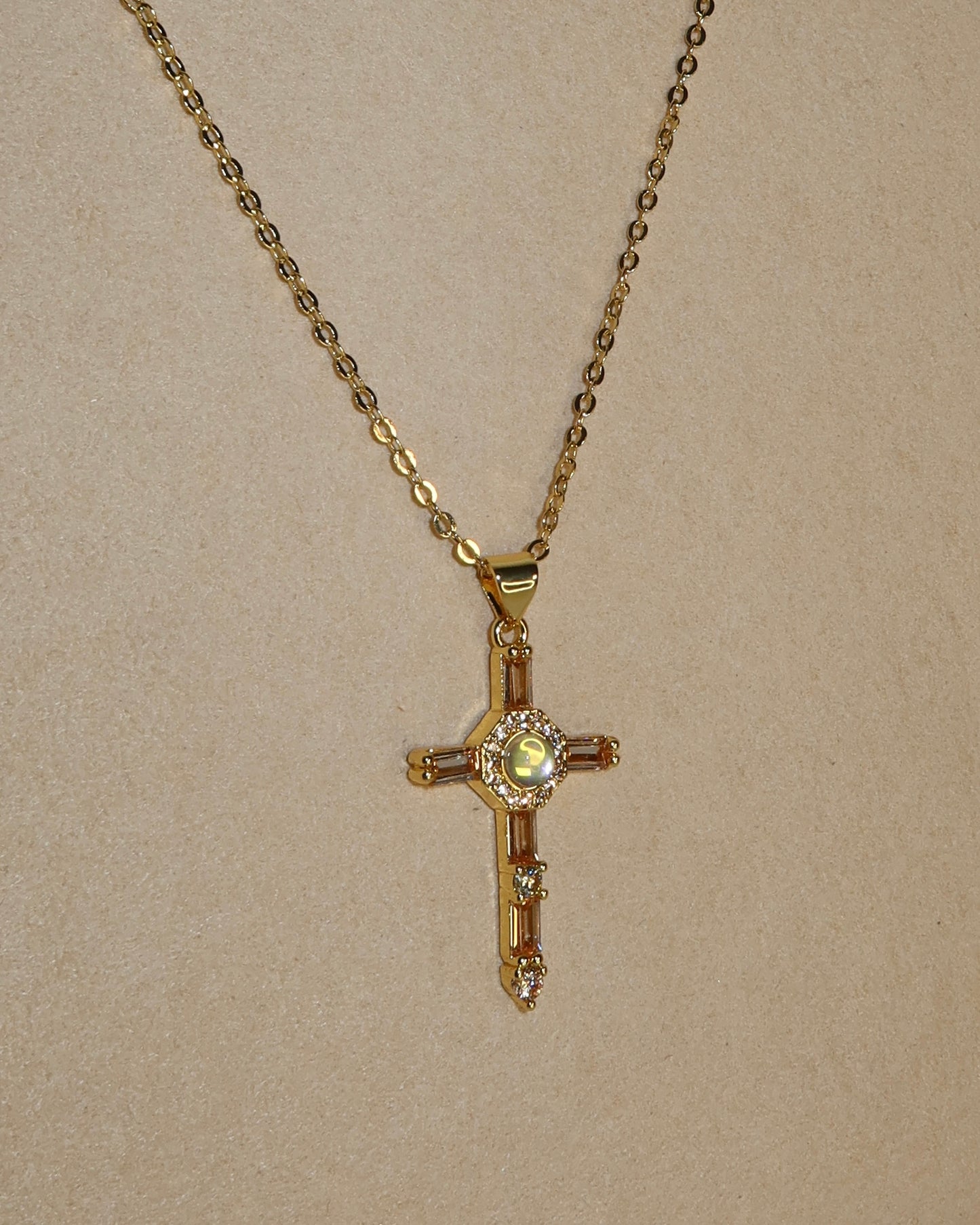 Divine Cross Necklace
