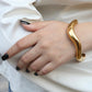 Sculpted Wave Bangle