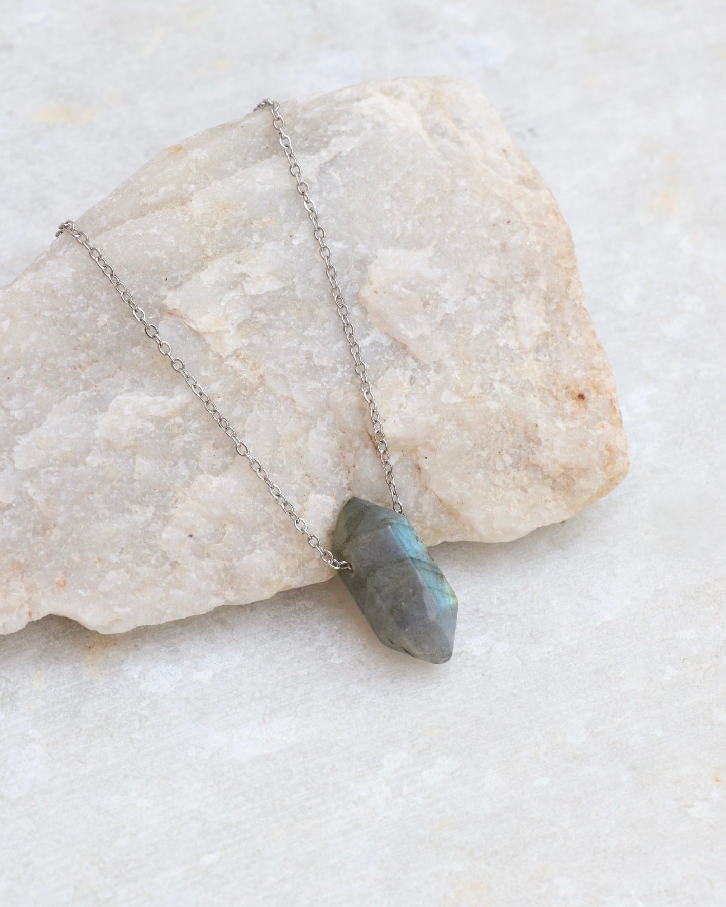 Mini Labradorite Necklace