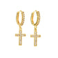 Faith Cross Earrings