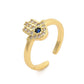 Hamsa Hand Ring