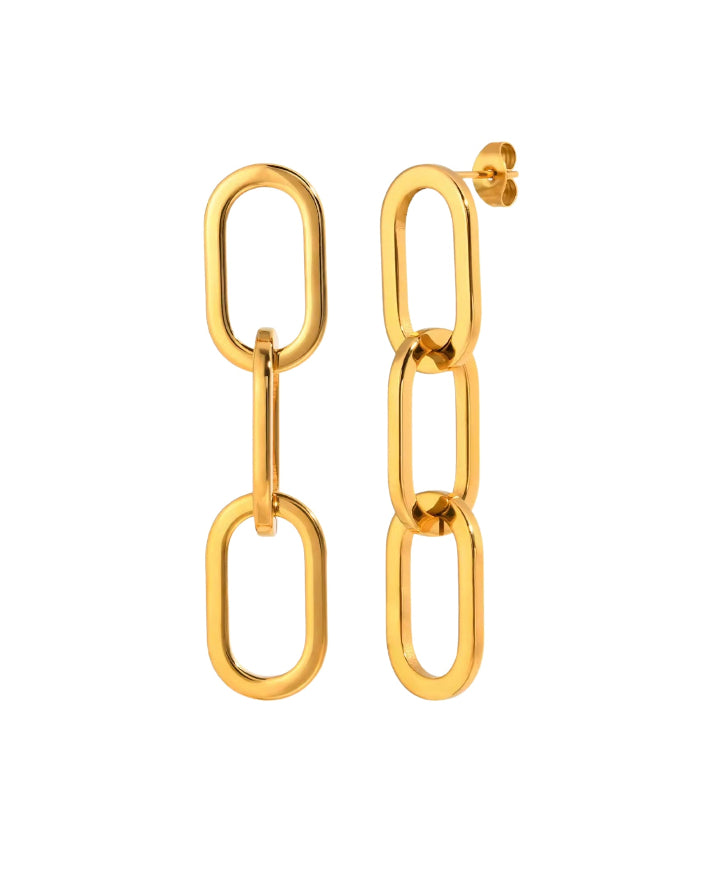 Gild Link Earrings