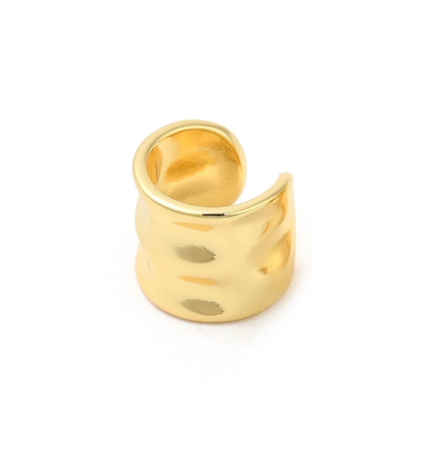 Hammered Ear Cuff