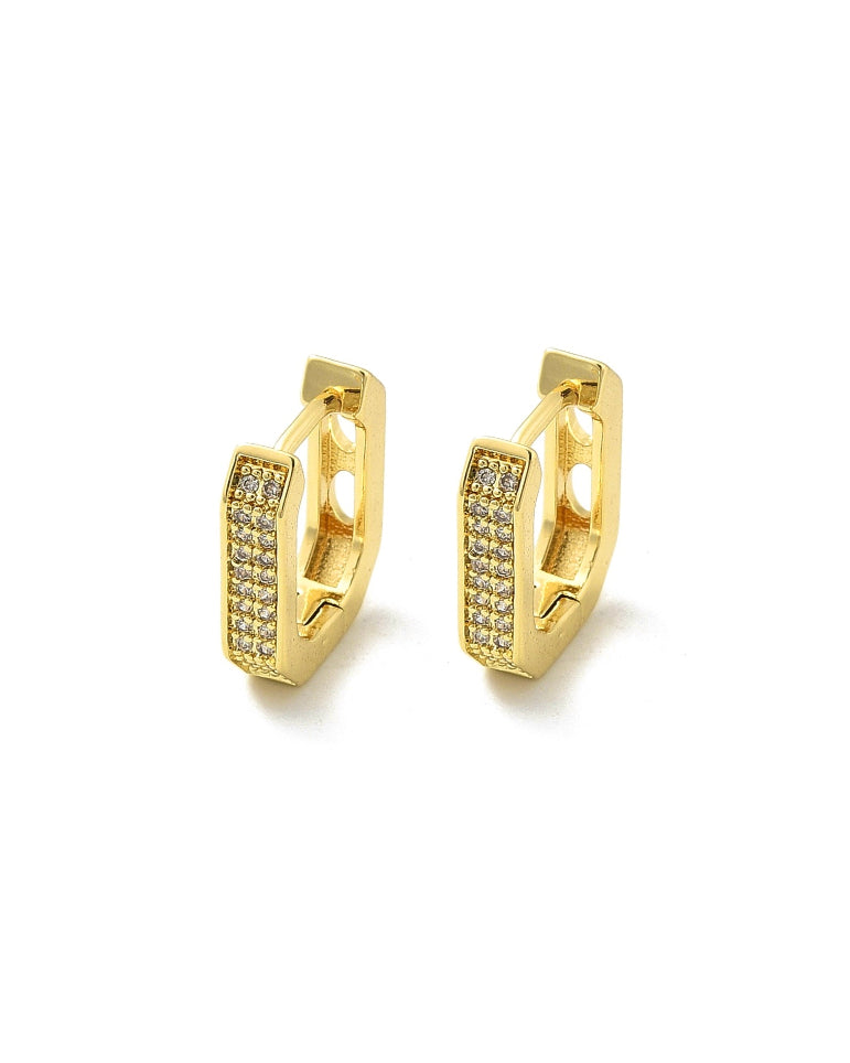 Mini Gild Edge Hoops