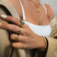African Jade Ring