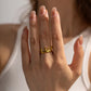 Dripping Crown Ring