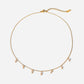 Pink Tassels Necklace