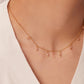 Pink Tassels Necklace