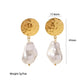 Moon Pearl Earrings