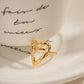 Heart Of Gold Ring