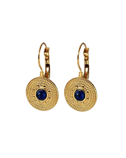 Vintage Lapis Lazuli Earrings