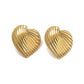 Vintage Heart Earrings