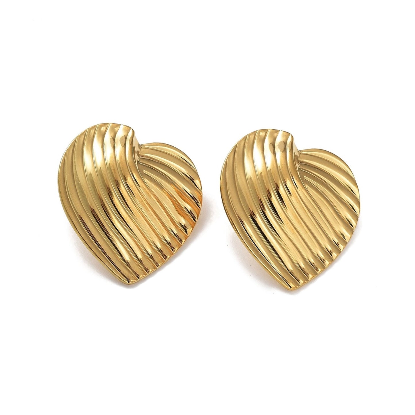 Vintage Heart Earrings