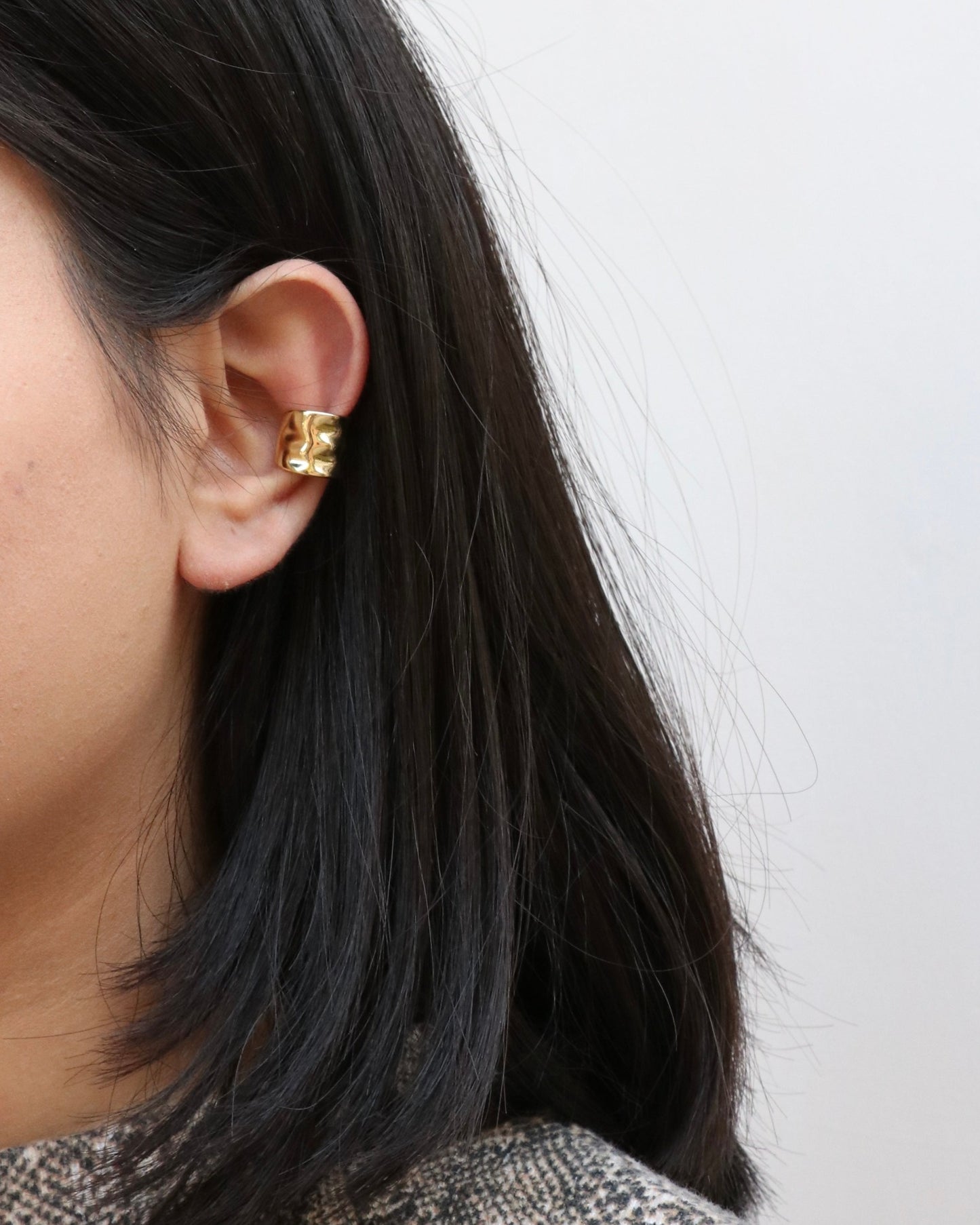Hammered Ear Cuff