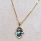 Hamsa Hand Shell Necklace
