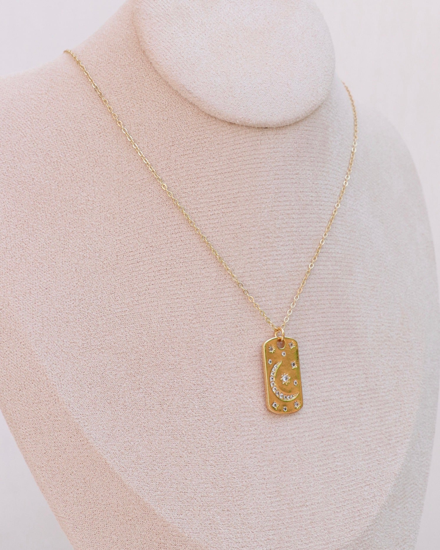 Moon And Stars Necklace – moon soul - Main Image