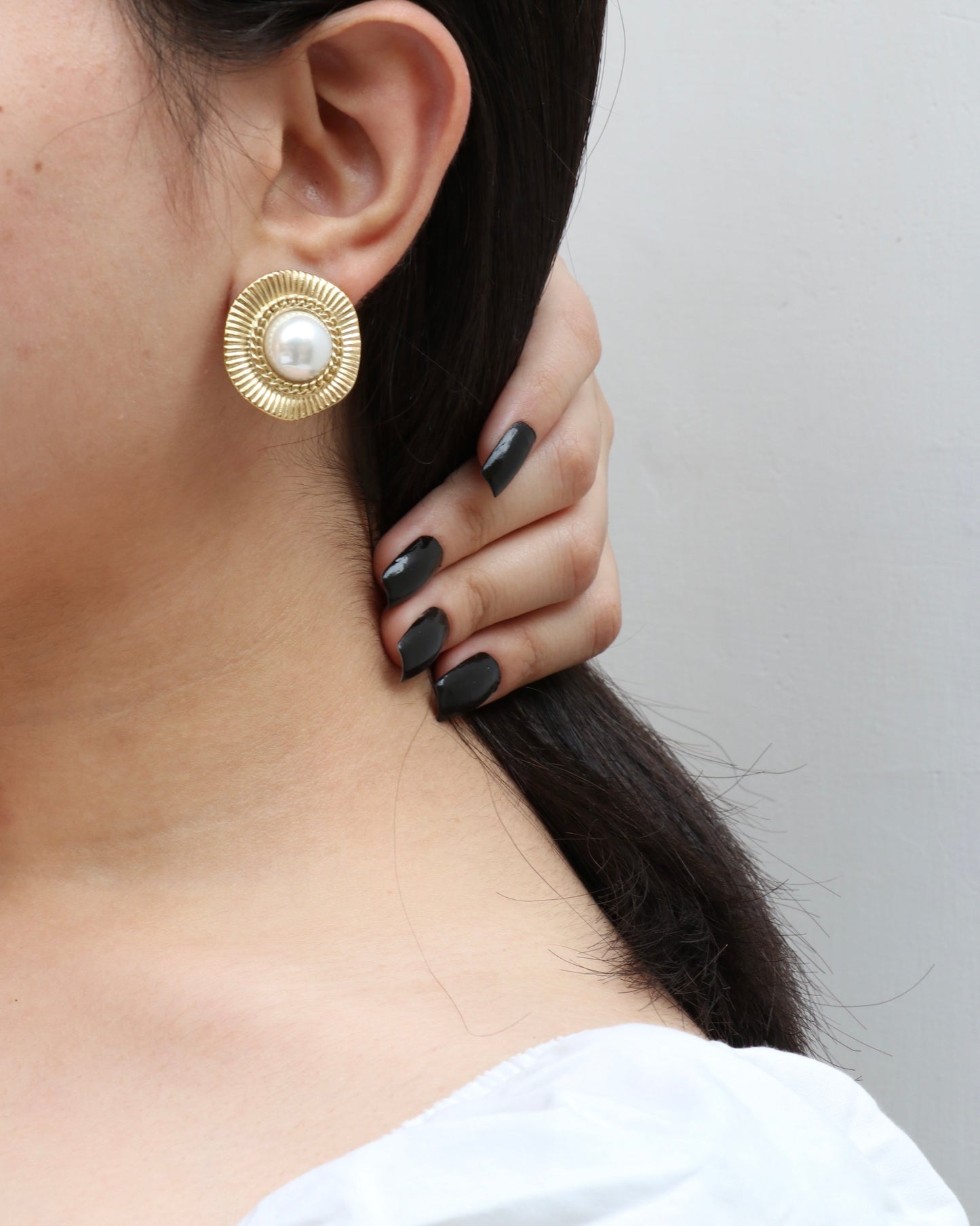 Vintage Pearl Earrings