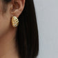 Chunky Croissant Earrings