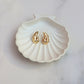 Hammered Waterdrop Earrings
