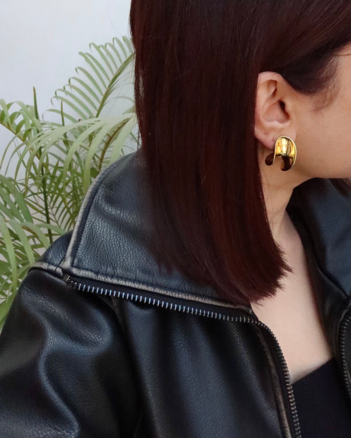 Molten Form Earrings