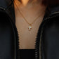 Mini Divine Cross Necklace