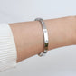 Hinged Full Moon Bracelet