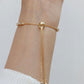 Oval Tennis Slider Bracelet