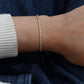 Dainty Tennis Slider Bracelet