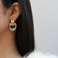 Revolve Earrings (Dual Tone)