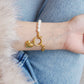 Pearl Heart Bracelet