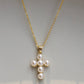 Pearl Cross Necklace