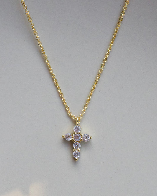 Mini Faith Cross Necklace