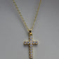 Aura Cross Necklace