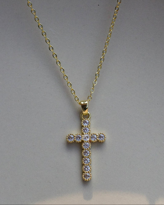 Aura Cross Necklace