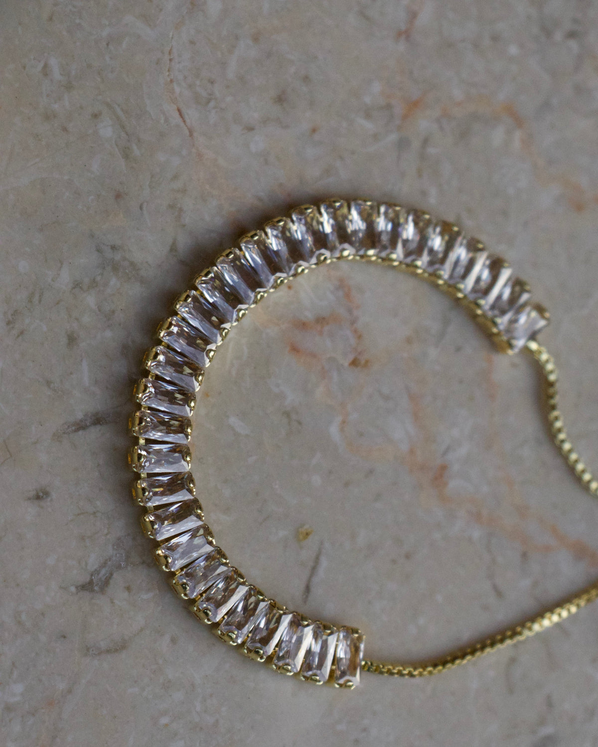 Aurora Tennis Slider Bracelet