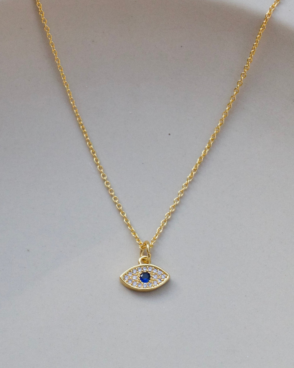 Mini Evil Eye Necklace