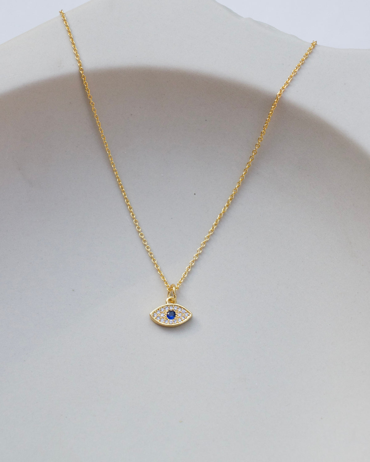 Mini Evil Eye Necklace