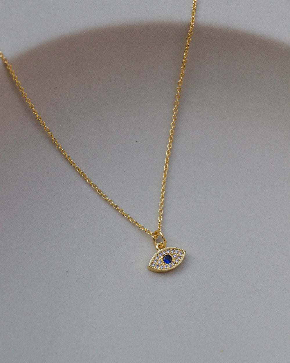 Mini Evil Eye Necklace
