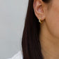 Mini Marquise Hoops