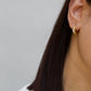 Mini Marquise Hoops