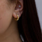 Mini Marquise Hoops