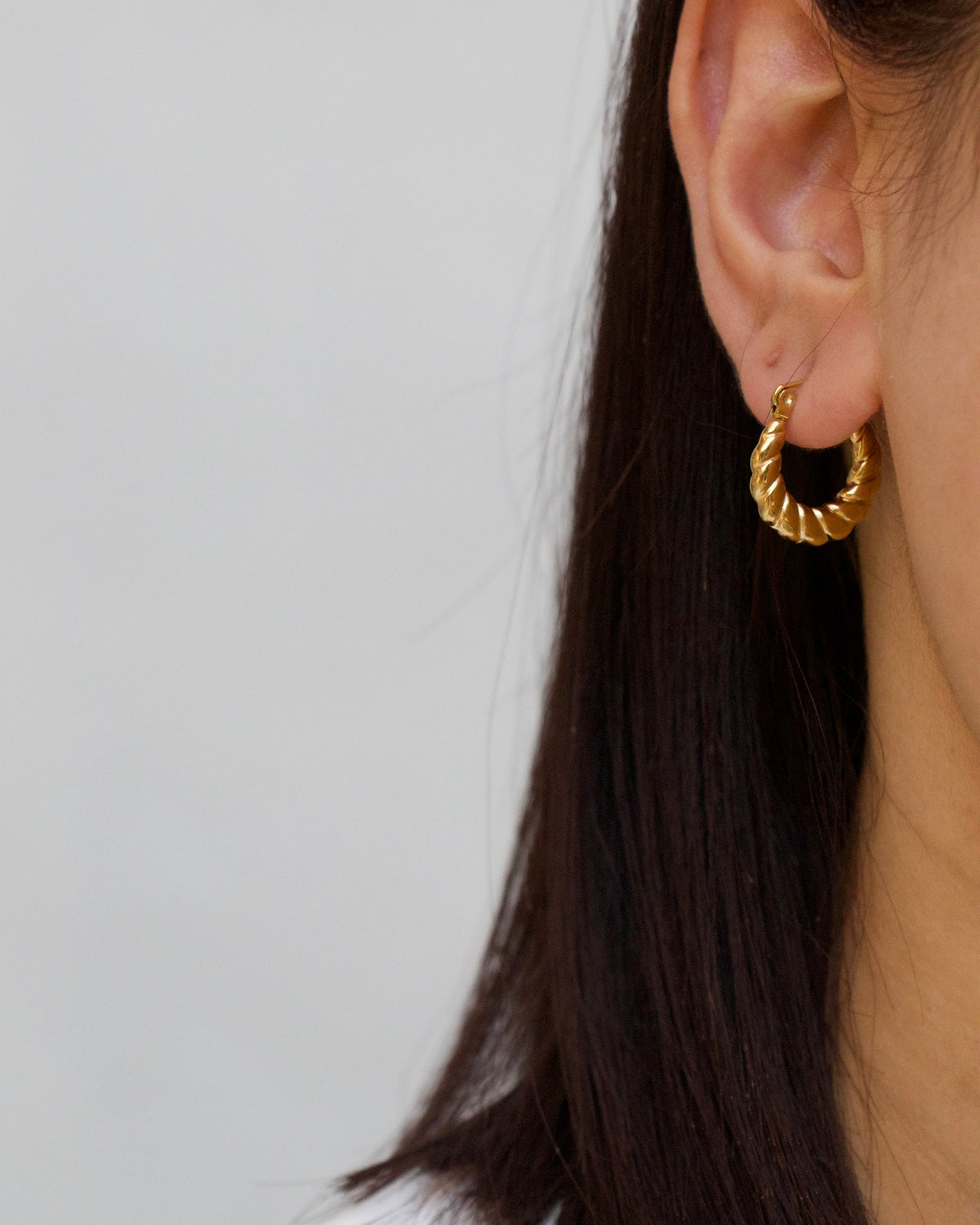 Mini Twist Hoops