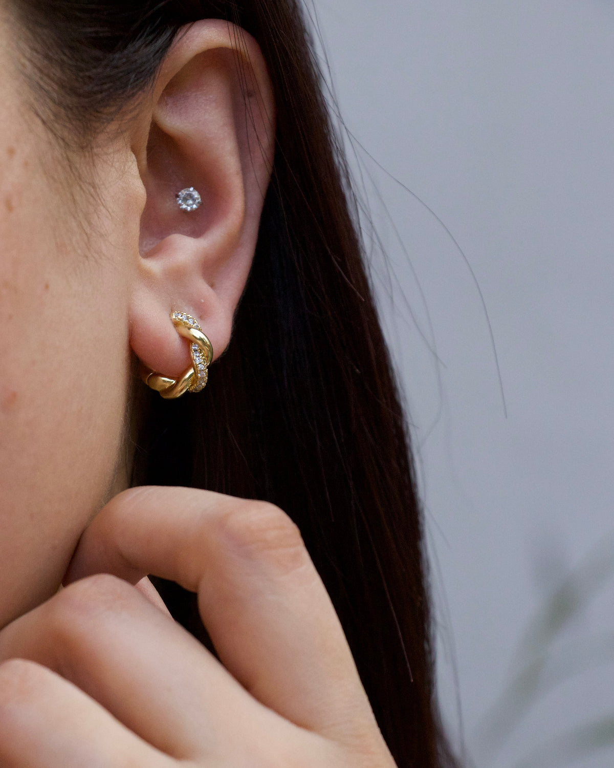 Mini Tangle Hoops
