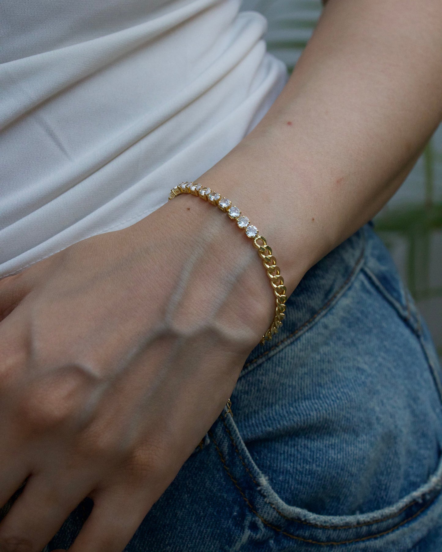 Tennis Twist Bracelet