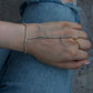 Tennis Hand Chain Bracelet