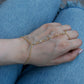 Teardrop Hand Chain Bracelet