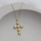 Bloom Cross Necklace