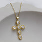 Bloom Cross Necklace