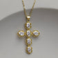 Bloom Cross Necklace